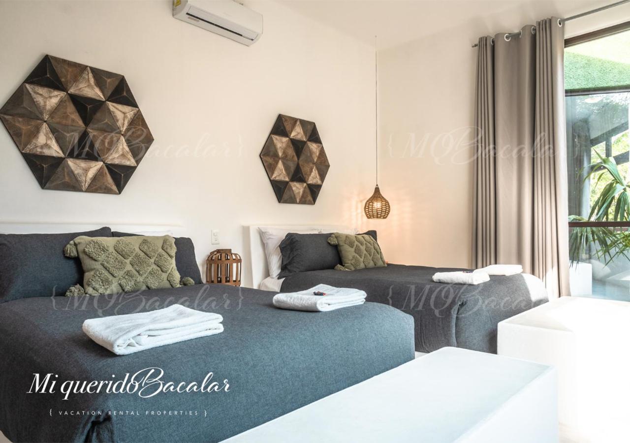Casa Pibe, Private Jacuzzi, Pier And Rooftop Villa Bacalar Ngoại thất bức ảnh