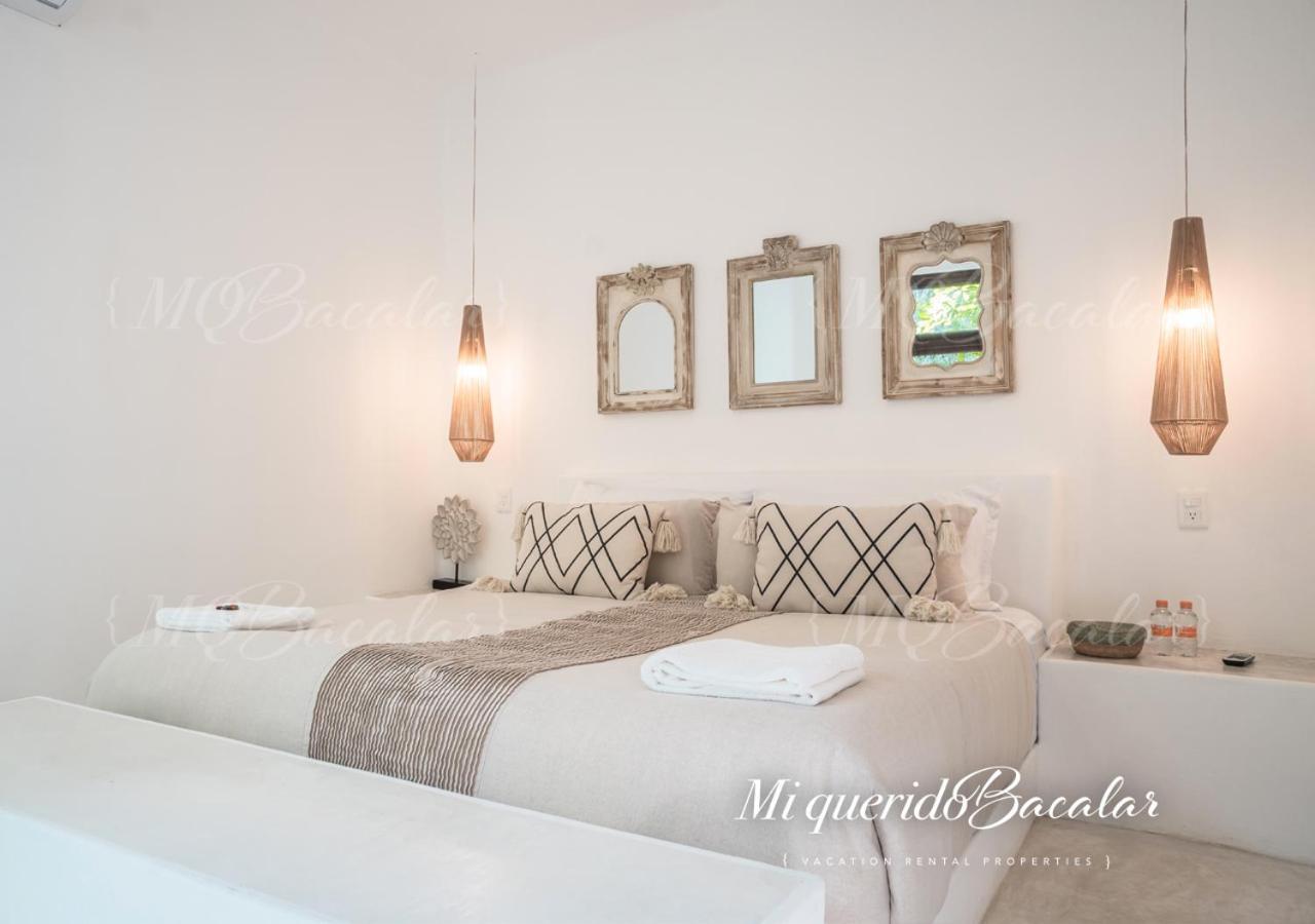 Casa Pibe, Private Jacuzzi, Pier And Rooftop Villa Bacalar Ngoại thất bức ảnh
